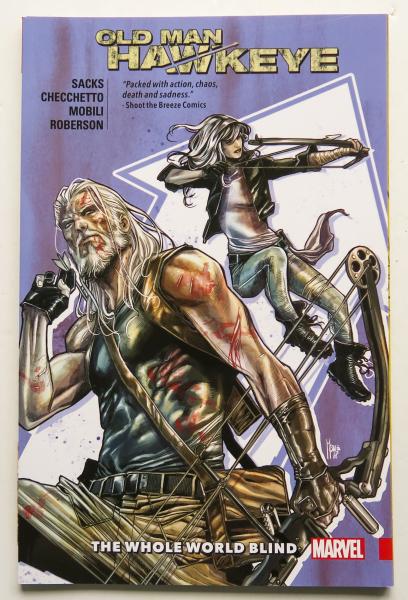 Old Man Hawkeye The Whole World Blind Vol. 2 Marvel Graphic Novel Comic Book