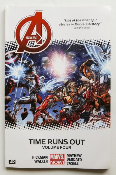 Avengers Time Runs Out Vol. 4 Marvel Now Graphic Novel Comic Book