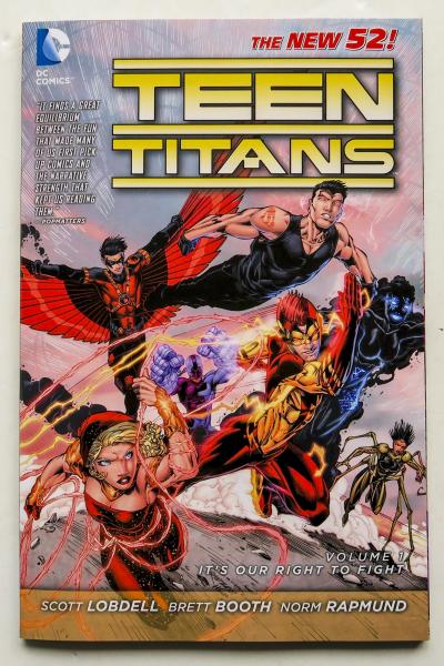 Teen Titans Vol. 1 It's Our Right To Fight The New 52 DC Comics Graphic Novel Comic Book