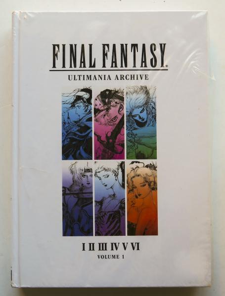 Final Fantasy Ultimania Archive I II III IV V VI Volume 1 Dark Horse Art Book