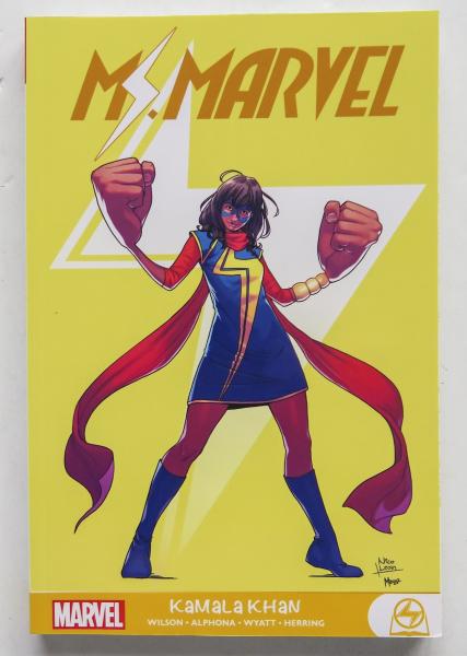 Ms. Marvel Kamala Khan Marvel Graphic Novel Comic Book