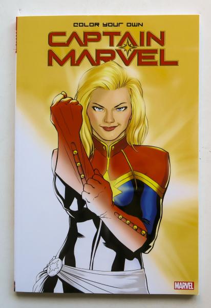 Color Your Own Captain Marvel Coloring Book