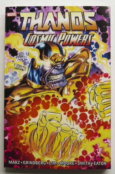 Thanos Cosmic Powers Marvel Graphic Novel Comic Book