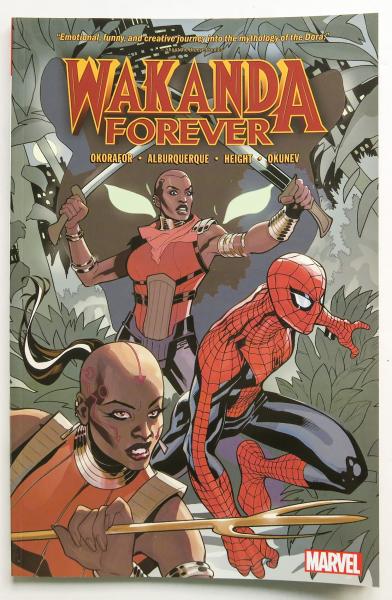 Wakanda Forever Marvel Graphic Novel Comic Book
