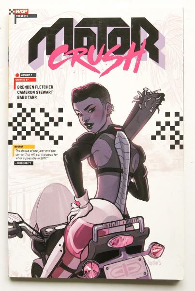 Motor Crush Vol. 1 Image Graphic Novel Comic Book