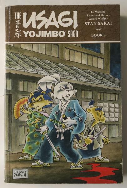 The Usagi Yojimbo Saga Stan Sakai 8 Dark Horse Graphic Novel Comic Book