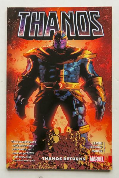 Thanos Thanos Returns Vol. 1 Marvel Graphic Novel Comic Book