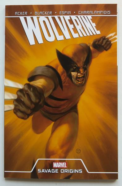 Wolverine Savage Origins Marvel Graphic Novel Comic Book