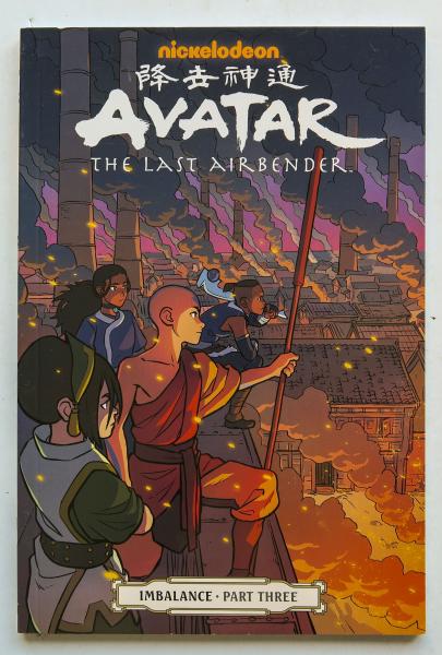 Avatar The Last Airbender Imbalance Part Three 3 Nickelodeon Dark Horse Kids Childrens Graphic Novel Comic Book