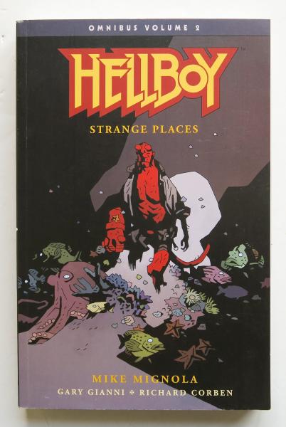 Hellboy Omnibus Vol. 2 Strange Places Dark Horse Graphic Novel Comic Book
