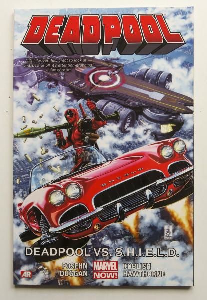 Deadpool Vs. S.H.I.E.L.D. Vol. 4 Marvel Now Graphic Novel Comic Book