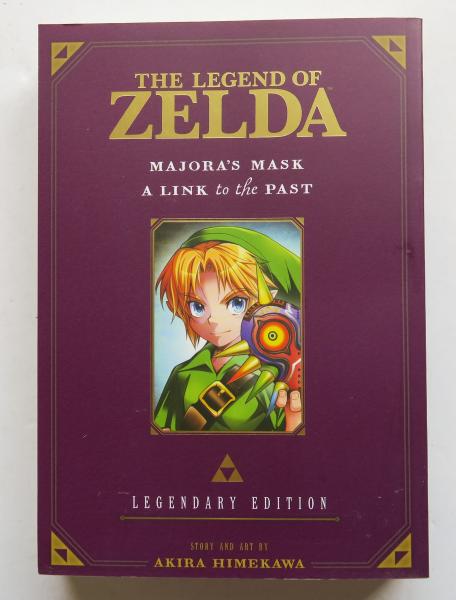 The Legend of Zelda Majora's Mask A Link To The Past Legendary Edition Viz Media Manga Book