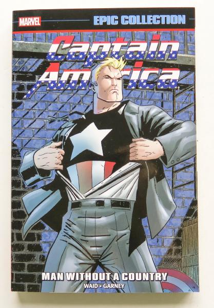 Captain America A Man Without A Country Marvel Epic Collection Graphic Novel Comic Book