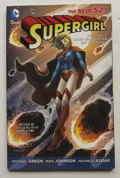 Supergirl Vol. 1 Last Daughter of Krypton The New 52 DC Comics Graphic Novel Comic Book