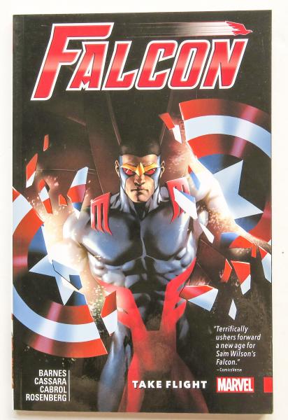 Falcon Take Flight Marvel Graphic Novel Comic Book