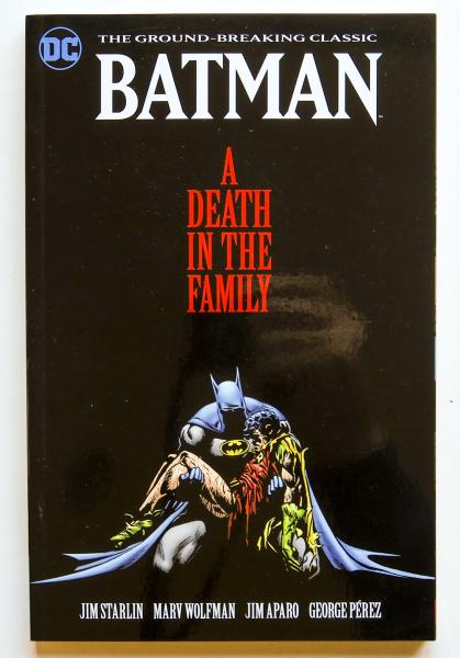 Batman A Death in the Family DC Comics Graphic Novel Comic Book