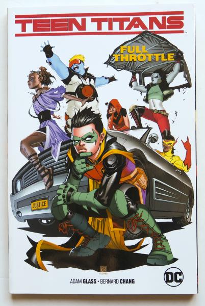 Teen Titans Full Throttle DC Comics Graphic Novel Comic Book