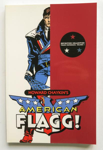 American Flagg Definite Collection Vol. 1 Howard Chaykin Image Graphic Novel Comic Book