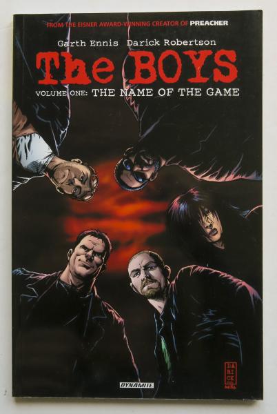 The Boys The Name of the Game Vol. 1 Dynamite Graphic Novel Comic Book