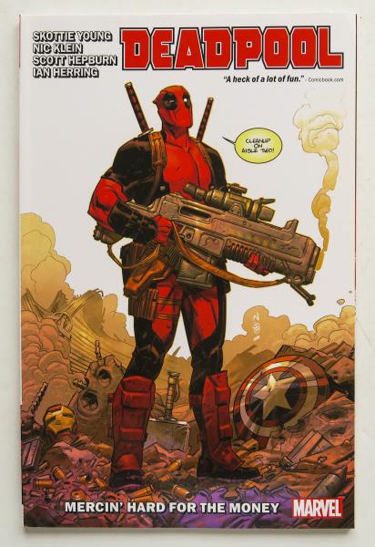Deadpool Mercin' Hard for the Money Vol. 1 Marvel Graphic Novel Comic Book