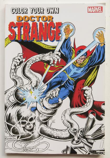 Color Your Own Doctor Strange Marvel Coloring Book