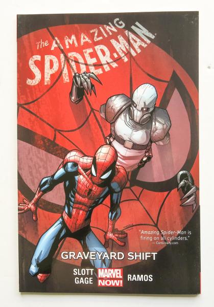 Amazing Spider-Man Vol. 4 Graveyard Shift Marvel Now Graphic Novel Comic Book