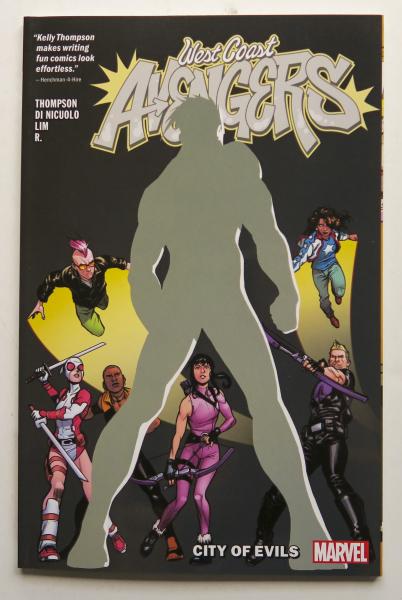 West Coast Avengers City of Evils Vol. 2 Marvel Graphic Novel Comic Book