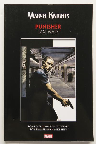 Marvel Knights Punisher Taxi Wars Graphic Novel Comic Book