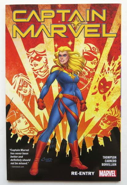Captain Marvel Re-Entry Vol. 1 Marvel Graphic Novel Comic Book