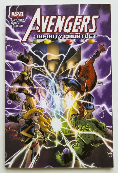 Avengers & The Infinity Gauntlet Marvel Graphic Novel Comic Book