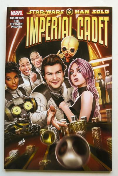 Star Wars Han Solo Imperial Cadet Disney Lucas Film Marvel Graphic Novel Comic Book