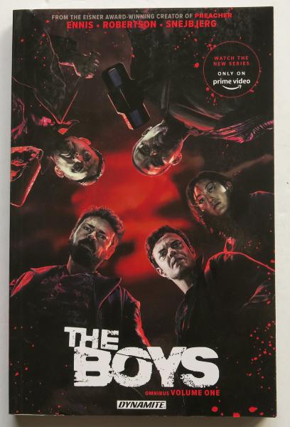 The Boys Omnibus Vol. One of Six Media Tie-In Edition Dynamite Graphic Novel Comic Book