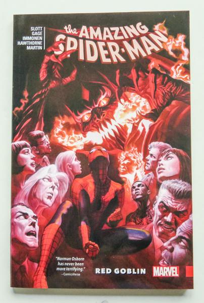 Amazing Spider-Man Red Goblin Marvel Graphic Novel Comic Book