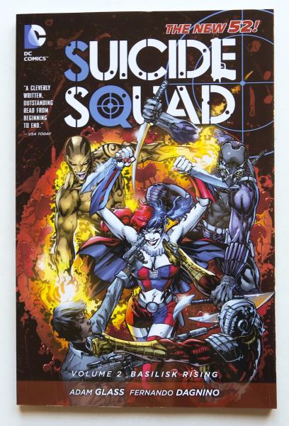 Suicide Squad Vol. 2 Basilisk Rising The New 52 DC Comics Graphic Novel Comic Book