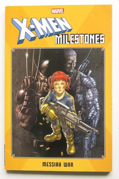 X-Men Milestones Messiah War Marvel Graphic Novel Comic Book