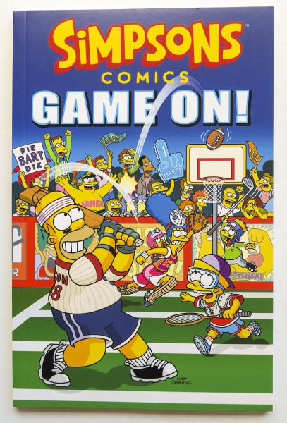 Simpsons Comics Game On Groening Bongo Graphic Novel Comic Book