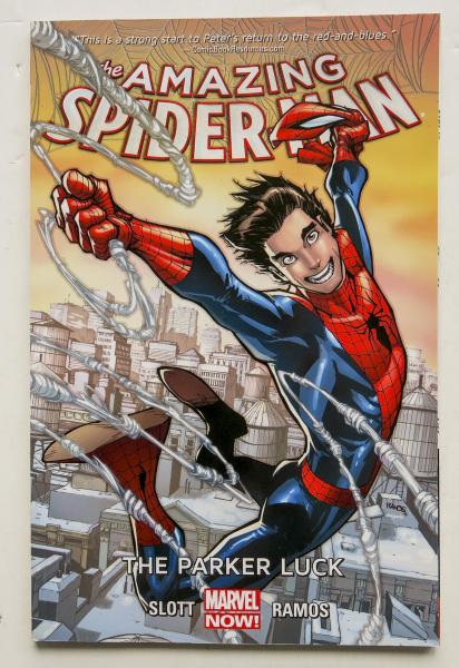 Amazing Spider-Man The Parker Luck Vol. 1 Marvel Now Graphic Novel Comic Book