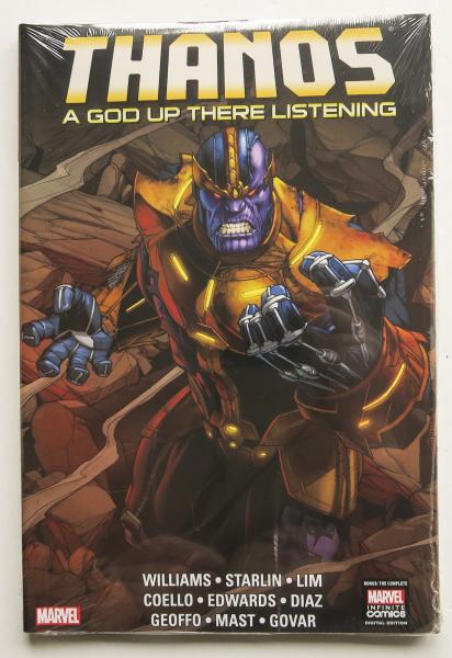 Thanos A God Up There Listening Marvel Graphic Novel Comic Book