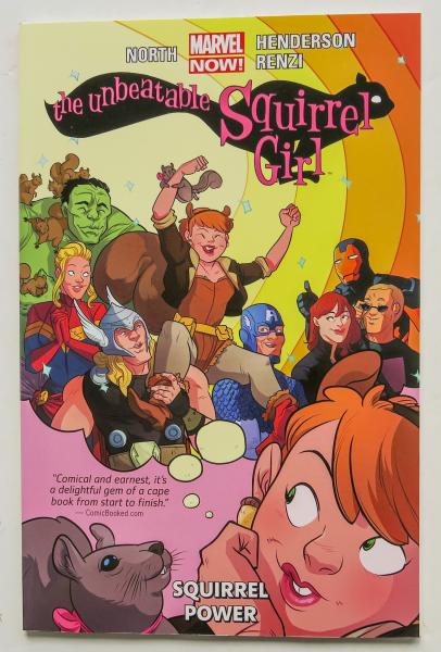 The Unbeatable Squirrel Girl Vol. 1 Squirrel Power Marvel Now Graphic Novel Comic Book