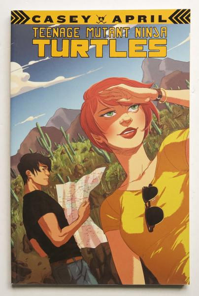 Teenage Mutant Ninja Turtles Casey & April IDW Graphic Novel Comic Book