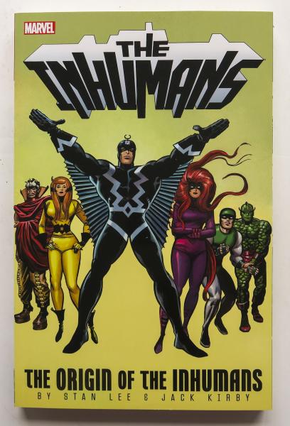 Inhumans The Origin of the Inhumans Stan Lee Jack Kirby Marvel Graphic Novel Comic Book