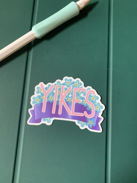 Yikes Sticker picture