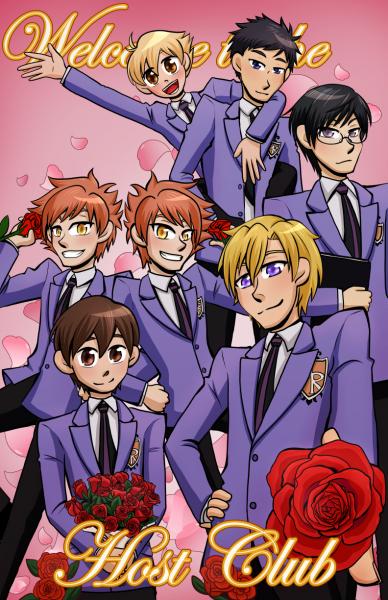 Ouran High School Host Club Print picture