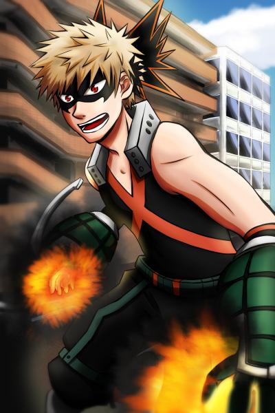 Bakugo Print picture