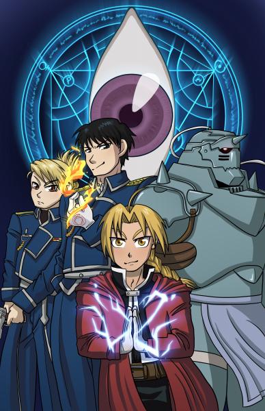 Full Metal Alchemist Print picture