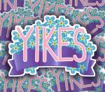 Yikes Sticker