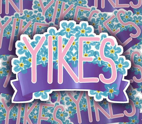 Yikes Sticker picture