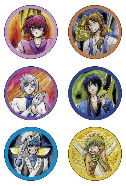 Akatsuki no Yona Buttons