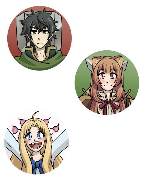 Shield Hero Buttons picture