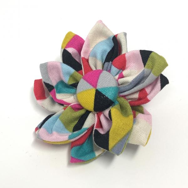 Fabric Flower Ponytail picture